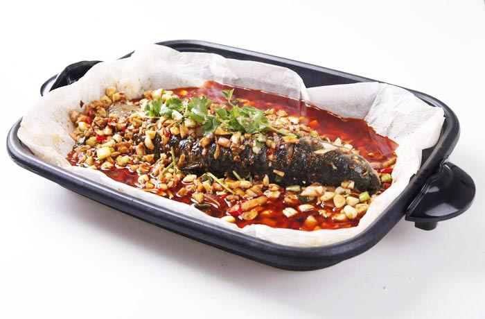 桃山纸包鱼培训